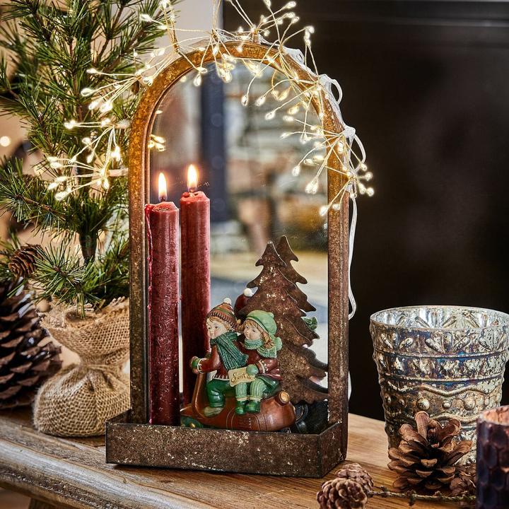 Produktbild Loberon Wandkerzenhalter Telford antikbraun