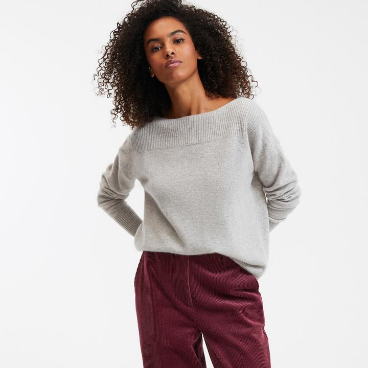 Produktbild La Redoute Collections Pullover mit U-Boot-Ausschnitt (38)