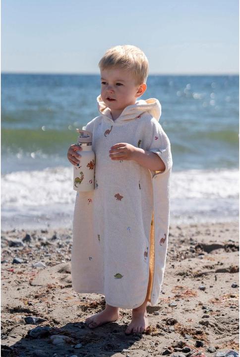 Produktbild Filibabba Badeponcho mit Stickmuster GOTS - Dino Beach