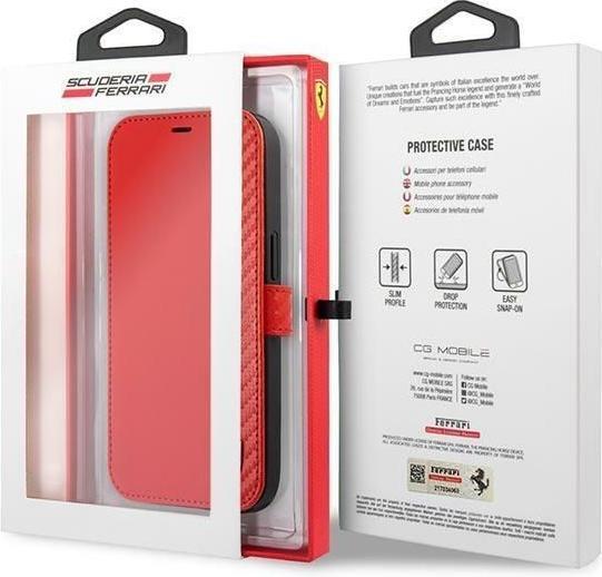 Actual product image Ferrari FESAXFLBKP13SRE iPhone 13 mini 5.4 quot red (Apple iPhone 13 mini)