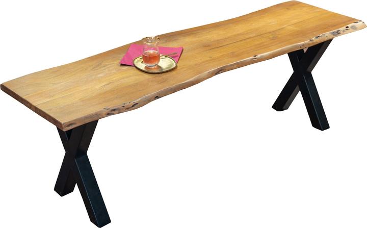 Actual product image SAM NOAH solid acacia tree edge (220 cm)