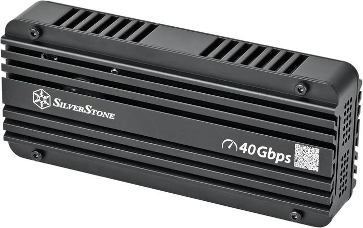 Image du produit Silverstone Technology SST-MS12B-40G, USB4 NVMe SSD-Gehäuse mit Aktivkühlung (M.2)