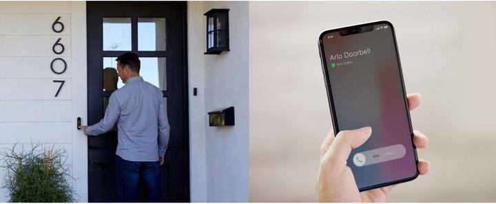 Actual product image Arlo Essential video doorbell & Chime 2 door chime (Wi-Fi)