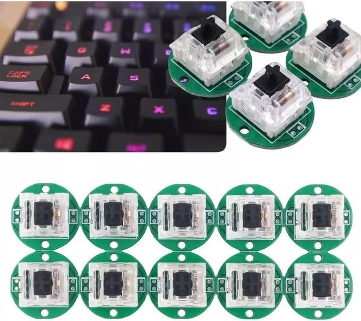 Produktbild NoName LED backlit arcade buttons and joystick kit - Green (Raspberry Pi 3)