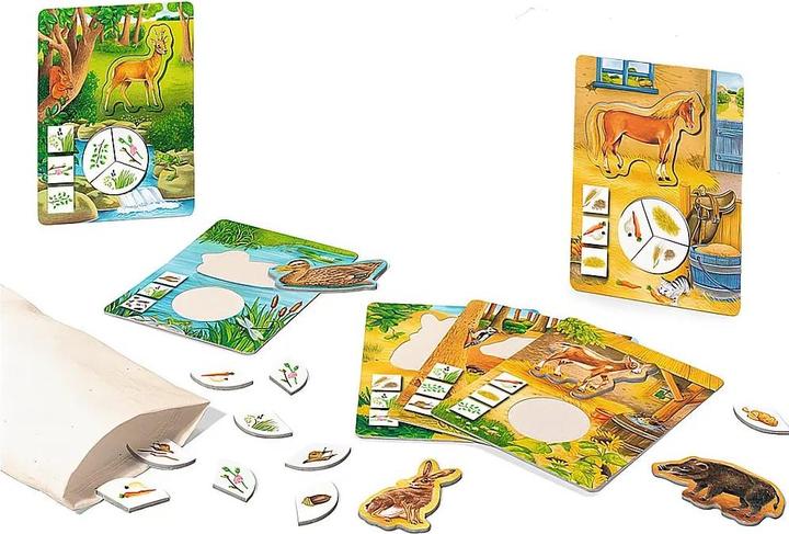 Produktbild Ravensburger Lernspiel Tiere füttern (Deutsch, 2 - 3 Jahre)