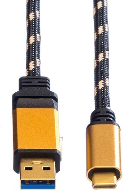 Produktbild Roline USB A – USB C (0.50 m, USB 3.2 Gen 2)
