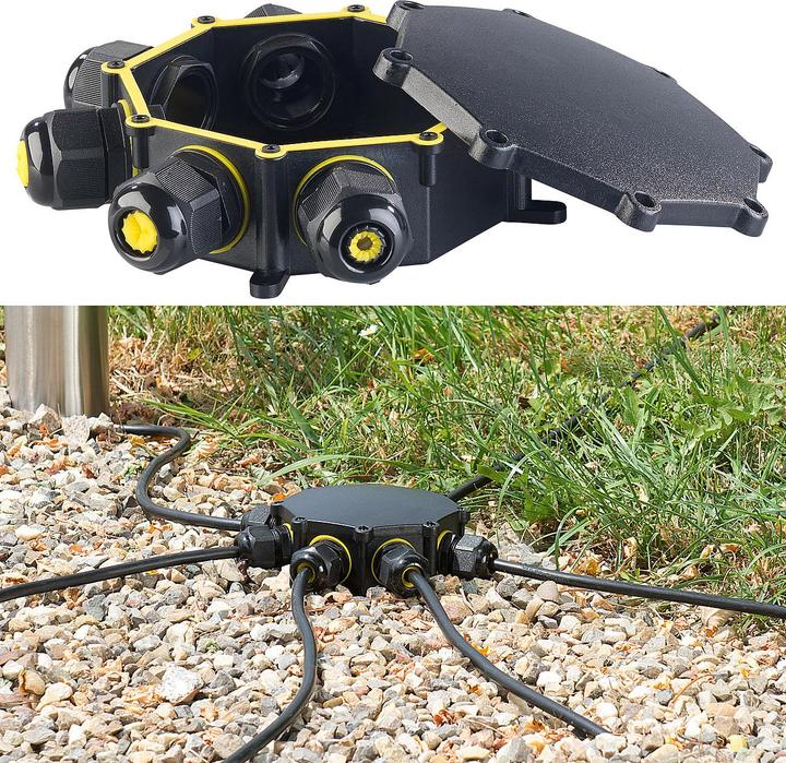 Actual product image Revolt Outdoor cable junction box