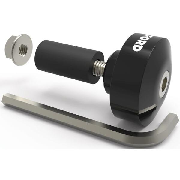 Oxford BarEnds 1 - Black (OX593)