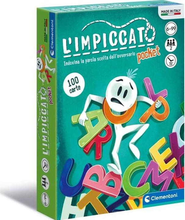 Productafbeelding Clementoni L'impiccato Pocket IT (Italiaans, 2 Spelers)