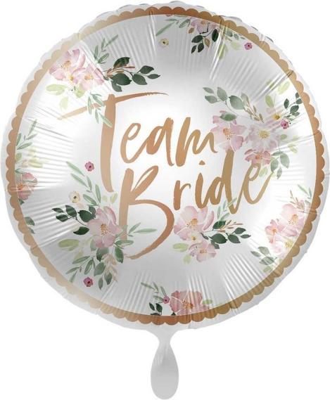 Ginger Ray Folienballon Floral Team Bride Hen Party