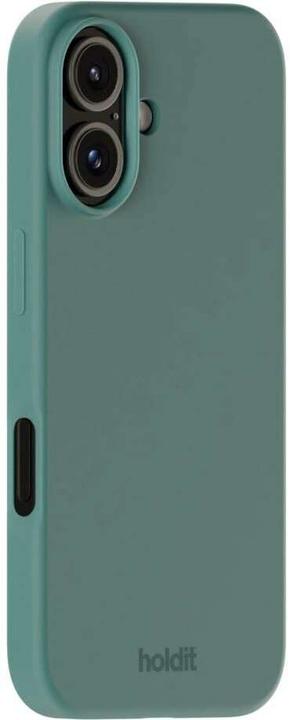 Produktbild Holdit Silikonhülle iPhone 16 Plus Moosgrün (Apple iPhone 16 Plus)