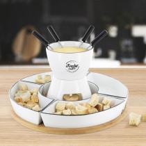 Immagine prodotto Cook Concept scatola della fonduta supporto di bambù cupx4 e p4