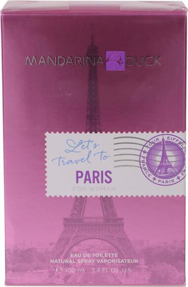 Actual product image Mandarina Duck Let's Travel to Paris (Eau de toilette, 100 ml)