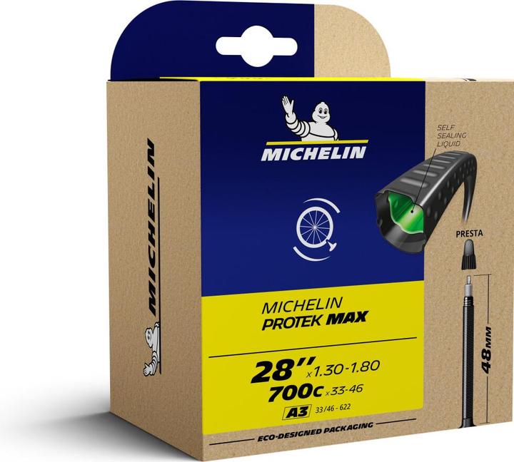 Actual product image Michelin A3 Protek Max (Presta (SV), 28", 48 mm)