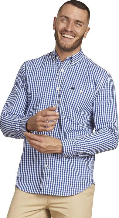 Immagine prodotto Raging Bull Camicia Classico Percalle, a Quadretti Manica Lunga Uomo (XL)