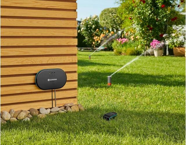 Immagine prodotto Gardena Set di controllo dell'irrigazione intelligente (Kit di irrigazione)