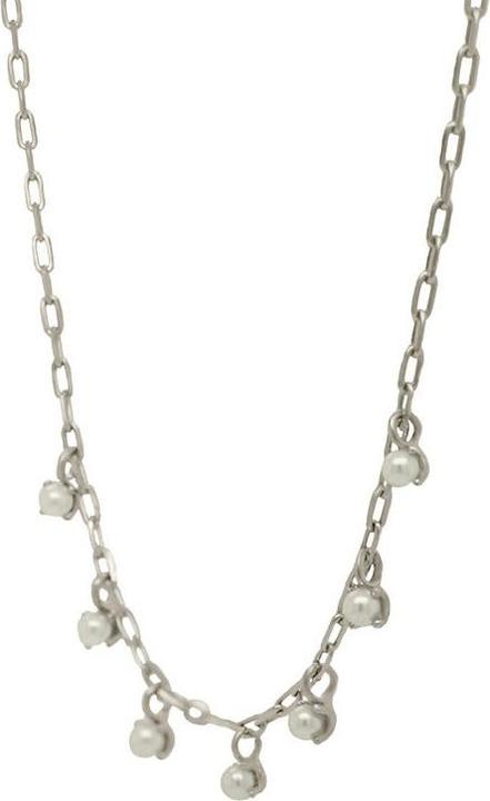 Actual product image 24 Kae Damenhalskette 24KAE 32404S Silberfarben (Silver, 45 cm)