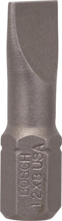 Actual product image Bosch Professional Zubehör Screwdriver bit extra-hard S 1.2 x 8.0, 25 mm, pack of 10 (1/4")
