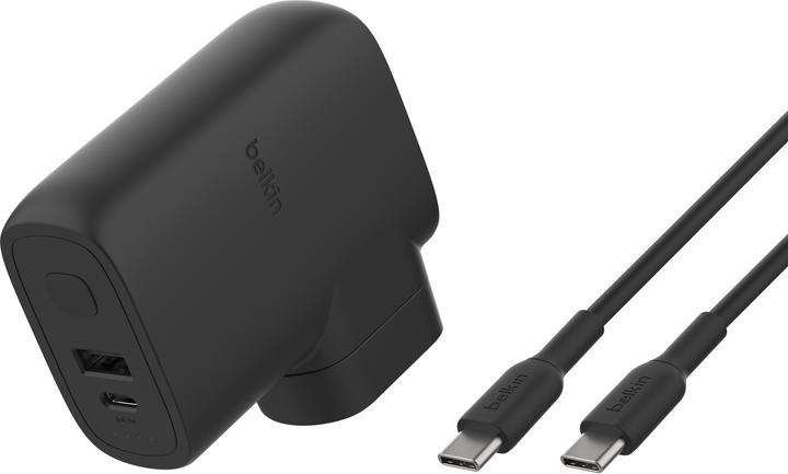 Actual product image Belkin Hybrid Wall Charger + Power Bank + Travel Adapter Kit (5000 mAh, 25 W, 18.50 Wh)