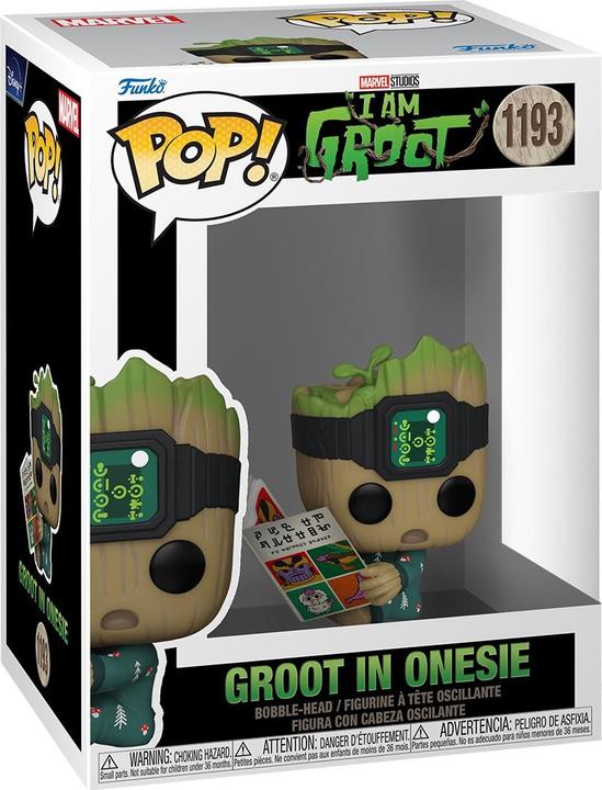 Image du produit Funko POP Marvel I am Groot - Groot in Onesie