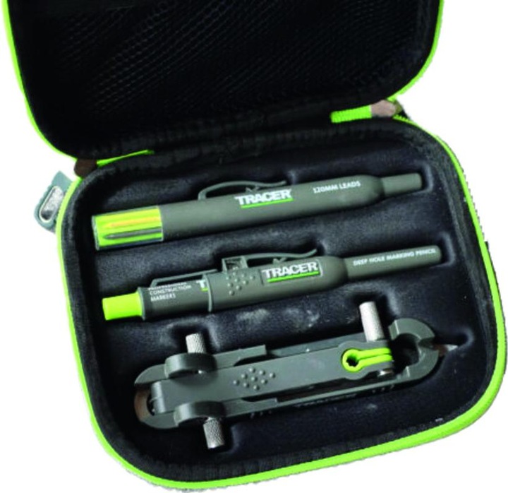 Actual product image Tracer APST2 Proscribe holder + ADP2 Deep hole pencil + ALH1 Refill in storage pouch