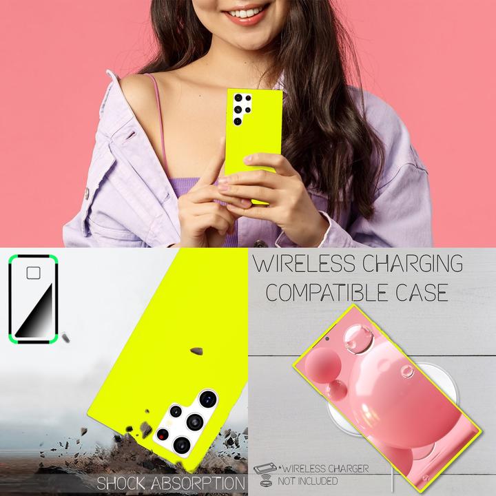 Produktbild Nalia Neon Silikon Handyhülle (Samsung Galaxy S22 Ultra)