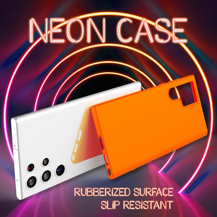 Produktbild Nalia Neon Silikon Handyhülle (Samsung Galaxy S22 Ultra)