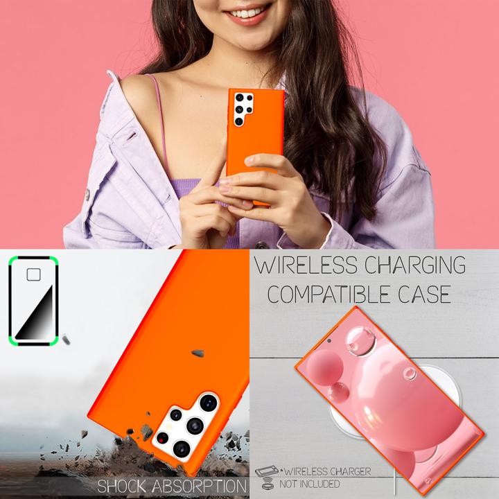 Produktbild Nalia Neon Silikon Handyhülle (Samsung Galaxy S22 Ultra)