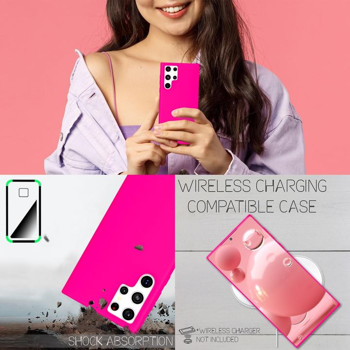 Produktbild Nalia Neon Silikon Handyhülle (Samsung Galaxy S22 Ultra)