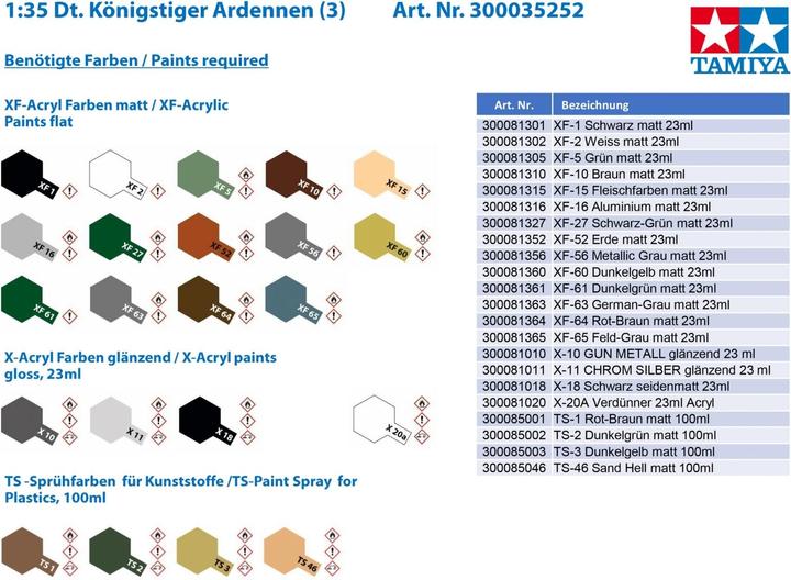 Produktbild Tamiya King Tiger Ardennen