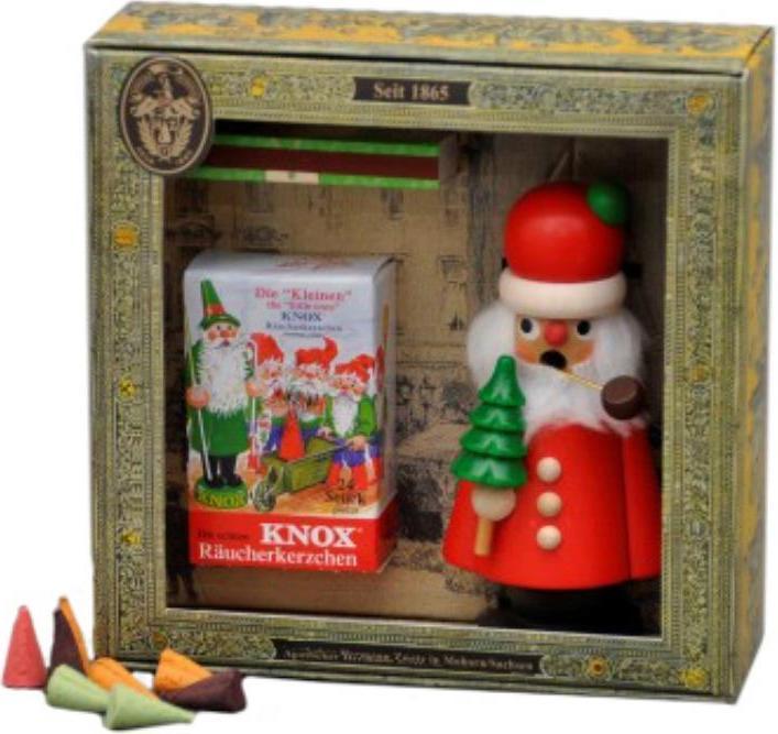 Actual product image Knox Incense Smoker - "Santa Claus" in Gift Box