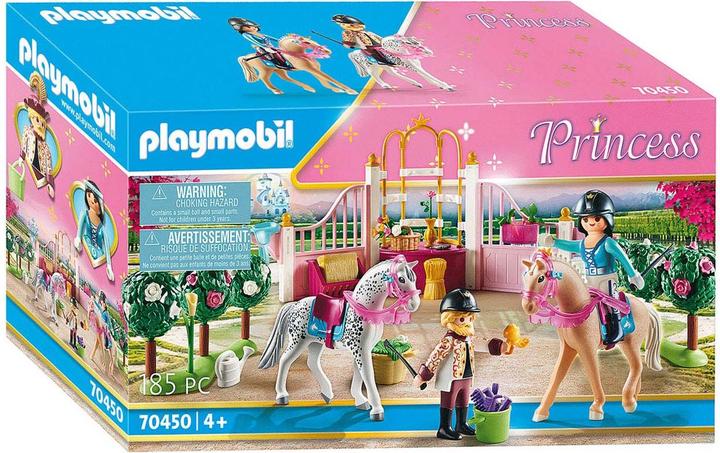 Actual product image Playmobil Riding lessons in the stable (70450, Playmobil Princess)