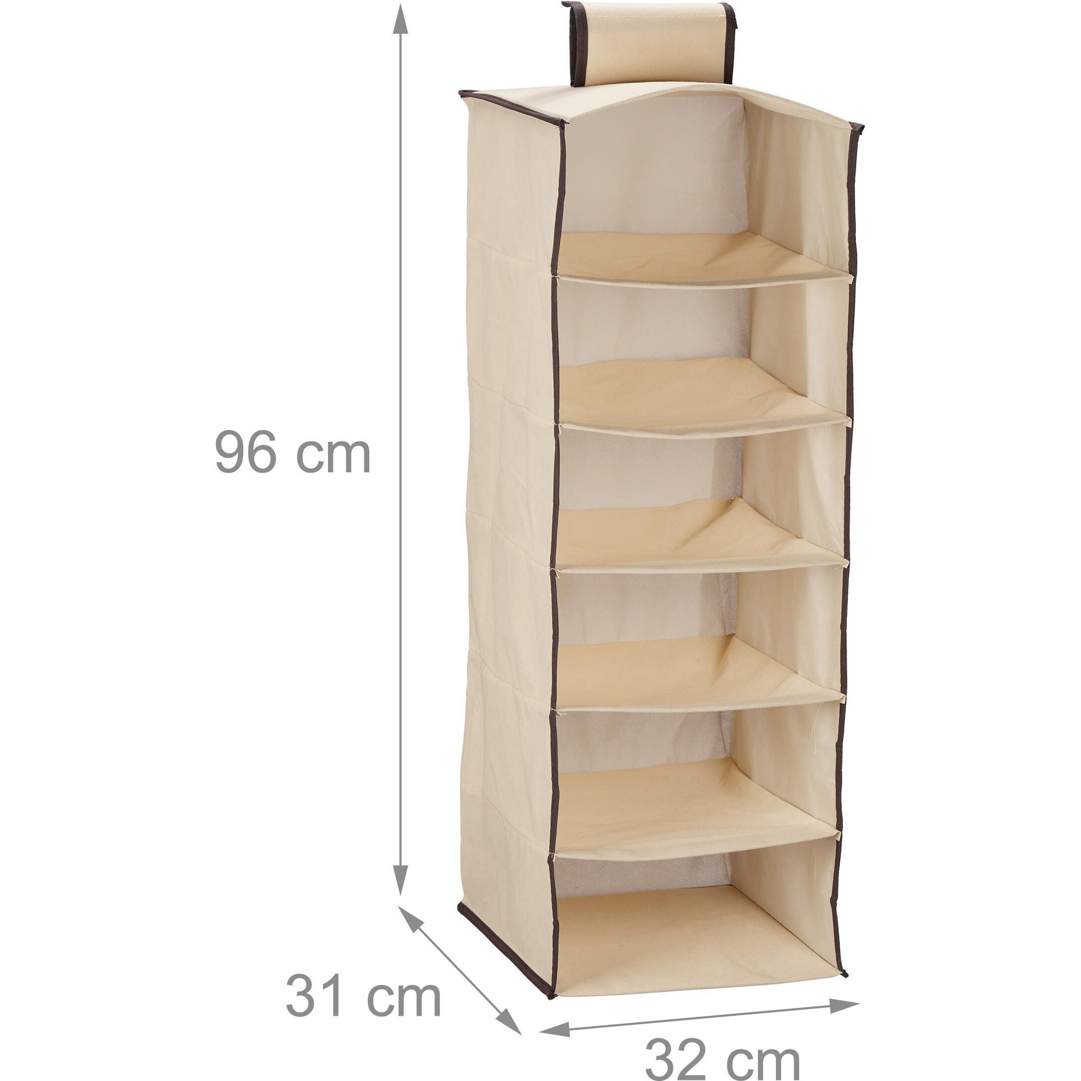 Thumbnail - Relaxdays, Kleidersack + Hängeaufbewahrung, Hängeregal