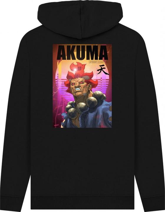 Produktbild Street Fighter Kapuzenpullover Rückseitiger Aufdruck (L, M, S, XL, XXL)