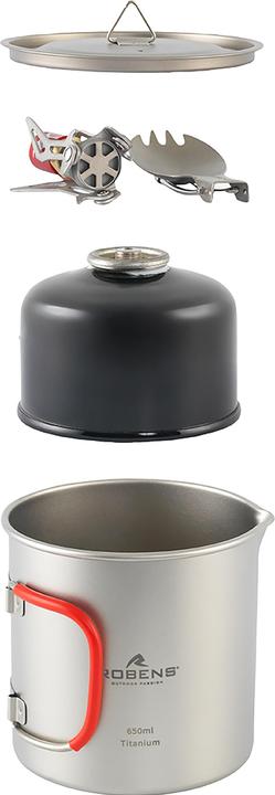 Produktbild Robens Fire Wisp Solo Kochset UL