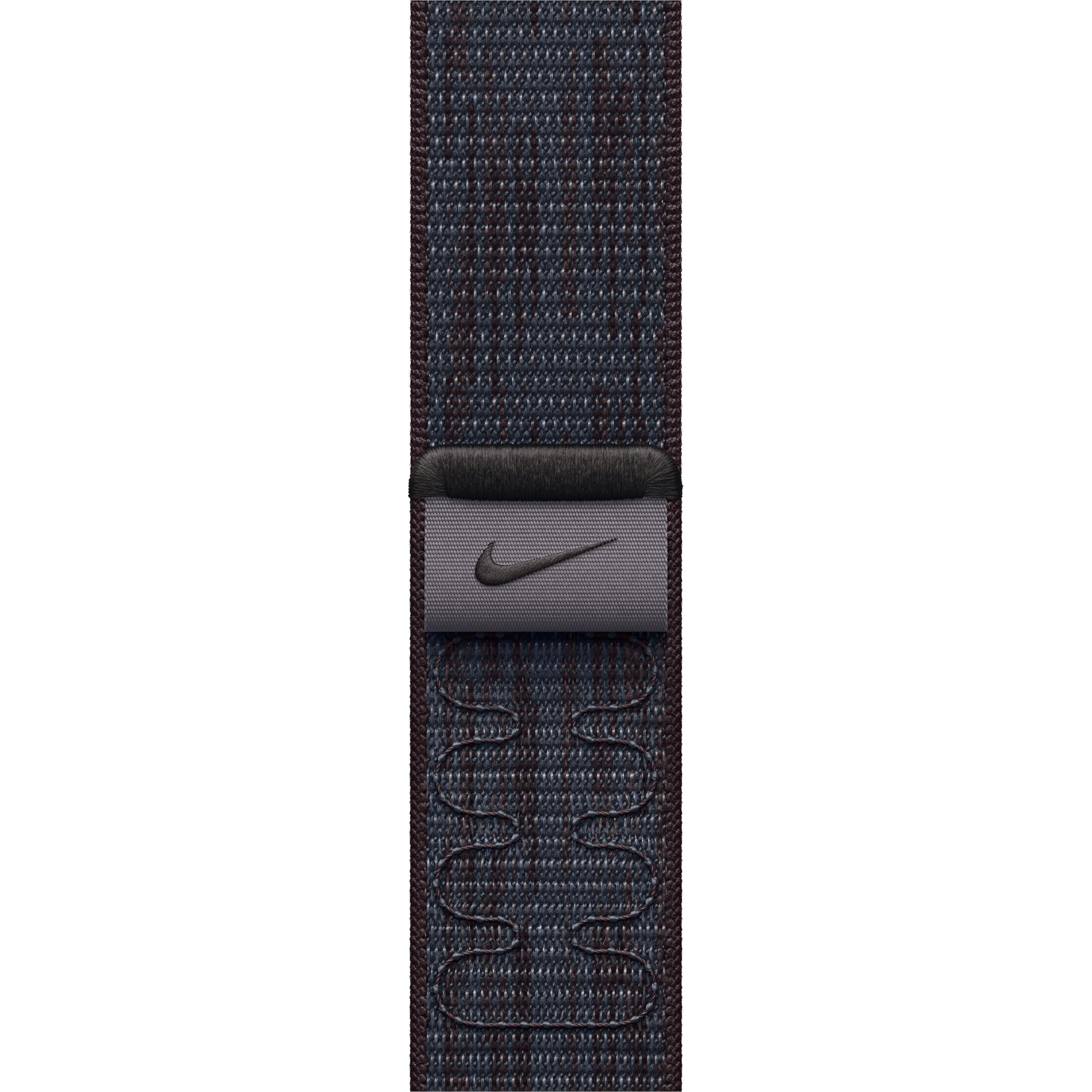 Thumbnail - Apple Nike Sport Loop (42 mm, Nylon, Apple Watch Ultra 2, Apple Watch Series 10, Apple Watch SE 2024), Uhrenarmband, Sch...