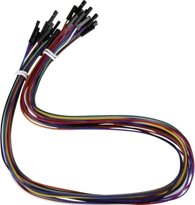 Actual product image Joy-it Raspberry Pi® Connecting Cable Colored RB-CB3-50 Raspberry Pi®