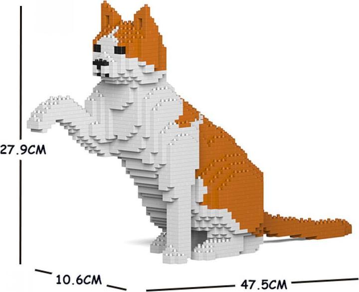 Image du produit Jekca Limited Chat orange/blanc