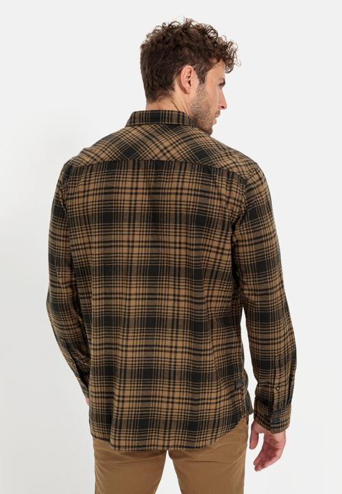 Produktbild Camel Active Langarmhemd mit Karomuster (L)