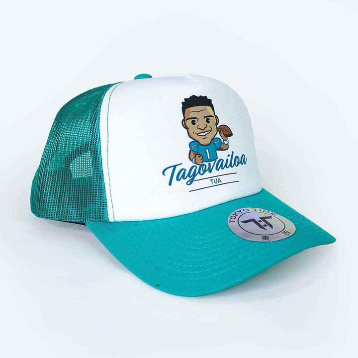 Tokyo Time Tua Tagovalioa NFLPA Emoji Mesh-Back Cap