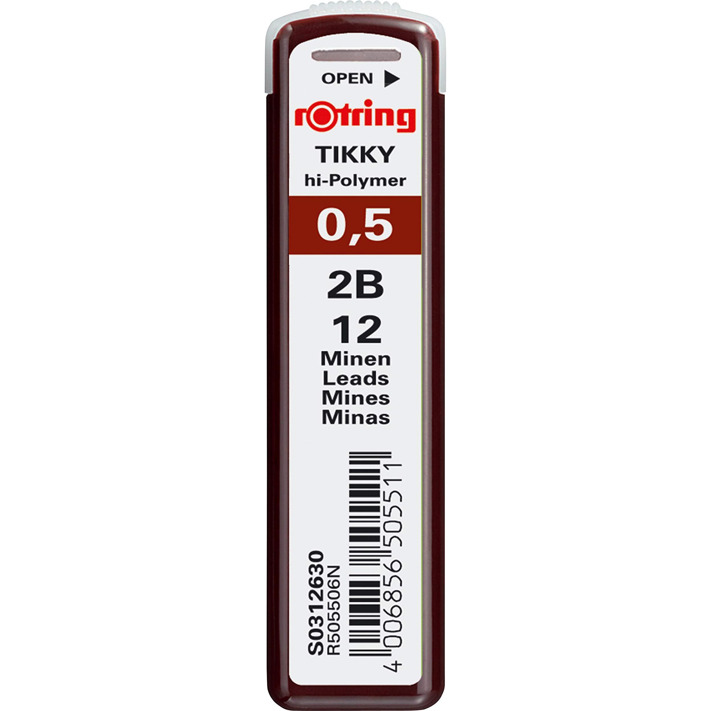 Rotring, Bleistift, Tikky (0.50 mm, 2B, 12 x)