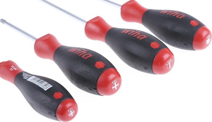 Produktbild Wiha SoftFinish (Schlitzschrauben, Torx (TX), Pozidriv-Kreuzschlitz (PZ), Phillipps-Kreuzschlitz (PH))