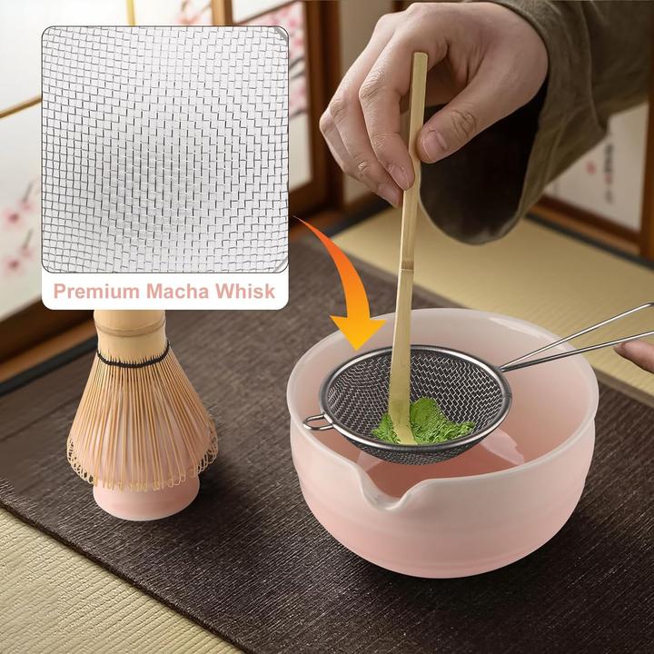 Immagine prodotto Anei Set Matcha con ciotola e frusta in bambù