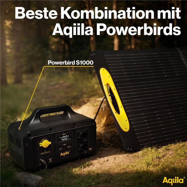 Image du produit Aqiila Sunbird P56 - Panneau solaire pliable (56 W, 1.34 kg)
