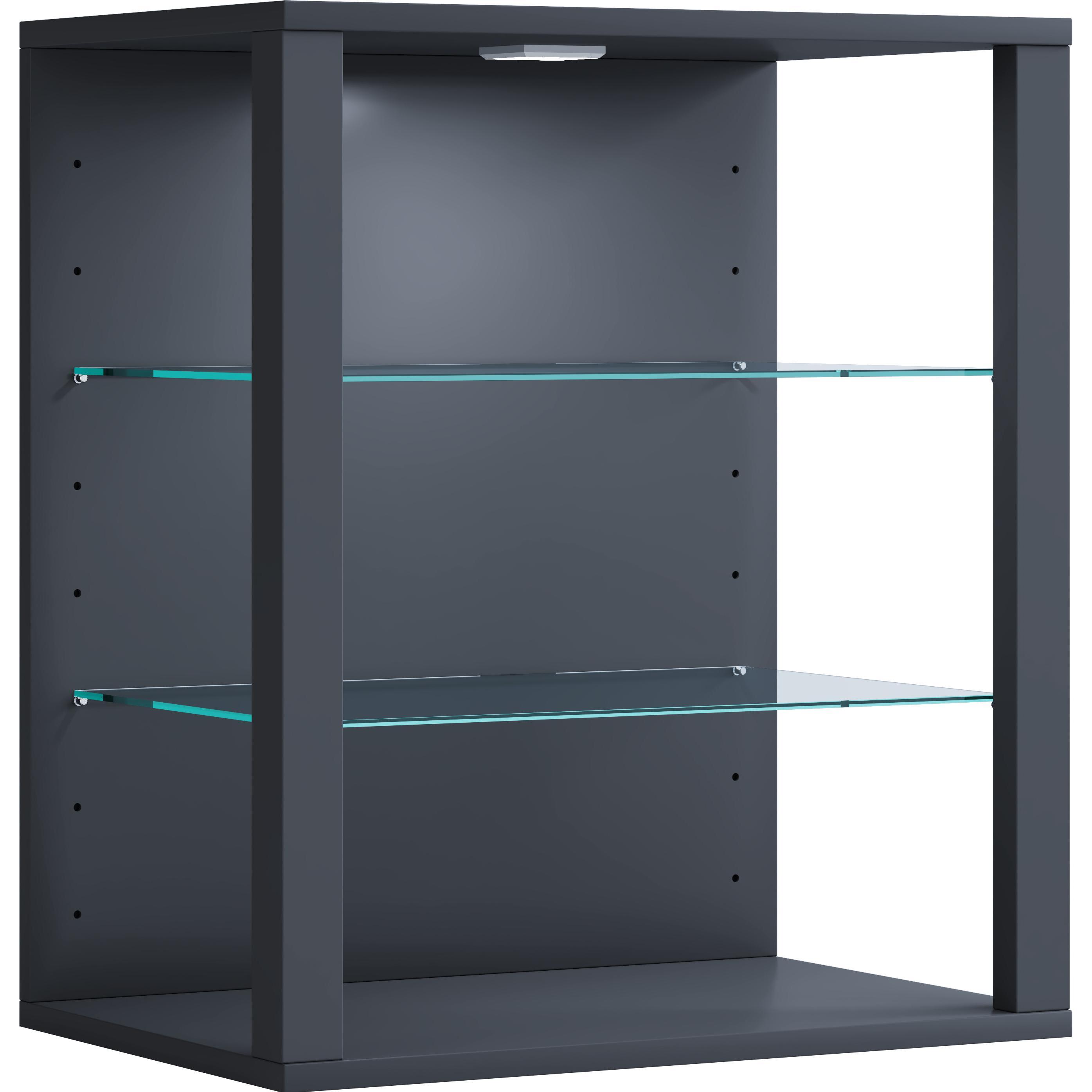 VCM, Vitrine + Buffetschrank, Glasol (60 x 52 x 35 cm)
