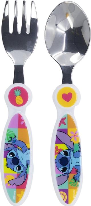 Actual product image Stor Stitch "Palms" - Children's cutlery set 2-piece
