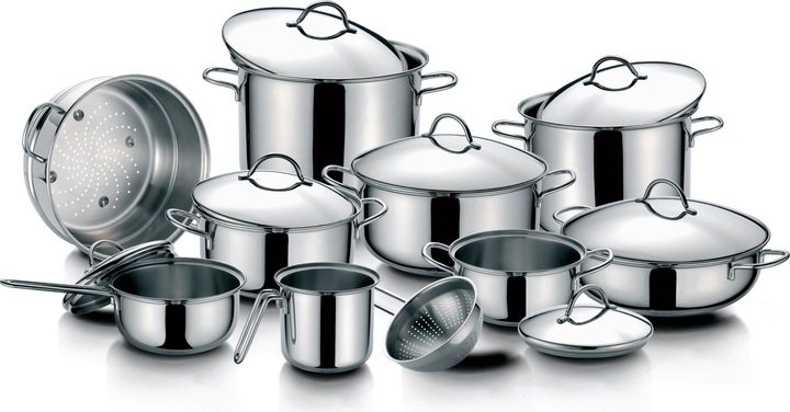 Immagine prodotto Barazzoni Pentola 22cm Bonita (22 cm, Set di pentole e padelle da cucina, Alluminio, Acciaio inossidabile)