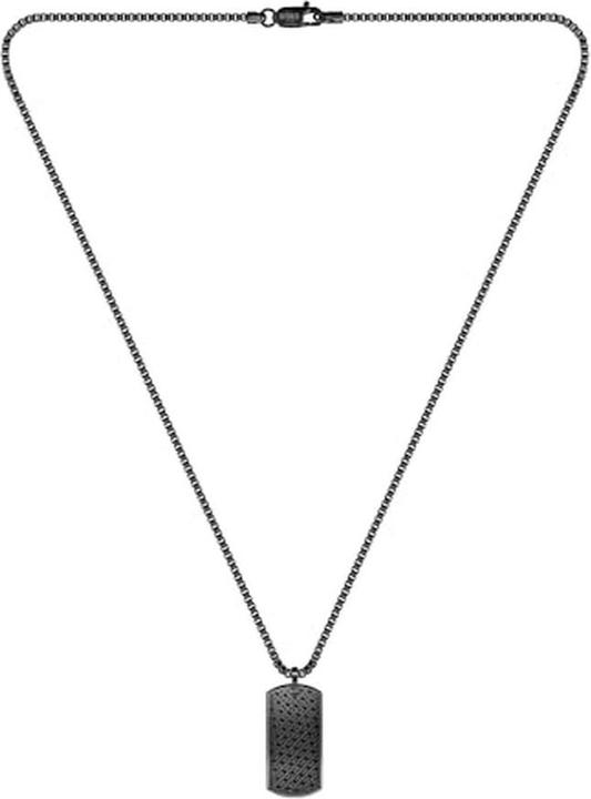 Immagine prodotto Hugo Boss Collana da uomo Dog Tag Devon 1580577 (Acciaio inossidabile con placcatura nera ionica)