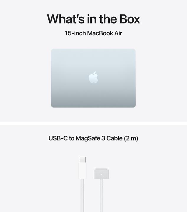 Immagine prodotto Apple MacBook Air - 2026 (15.30", 1000 GB, 24 GB, Svizzera, M5)