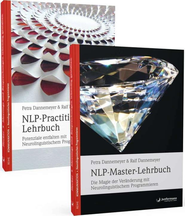 Produktbild Bundle NLP-Practitioner Lehrbuch + NLP-Master Lehrbuch (Deutsch, Petra Dannemeyer, 2018)